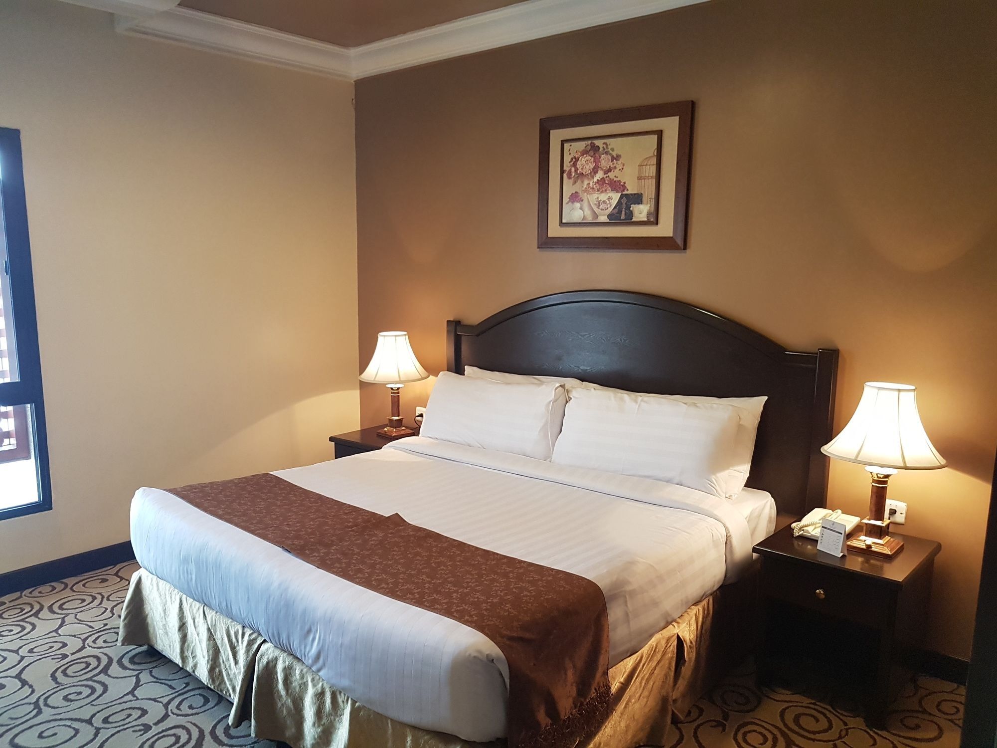 فندق أجنحة طيبة المدينة المدينة المنورة المظهر الخارجي الصورة A bedroom at the hotel