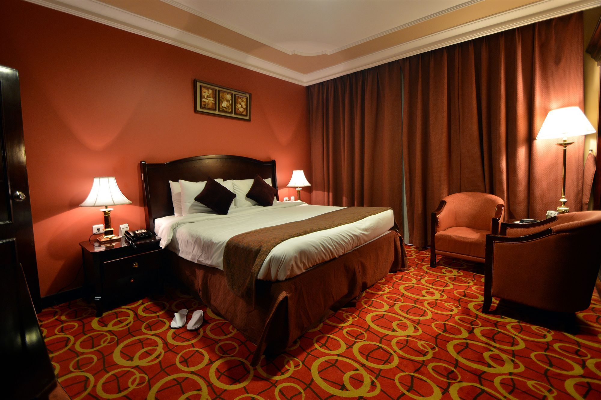 فندق أجنحة طيبة المدينة المدينة المنورة المظهر الخارجي الصورة A room at the hotel