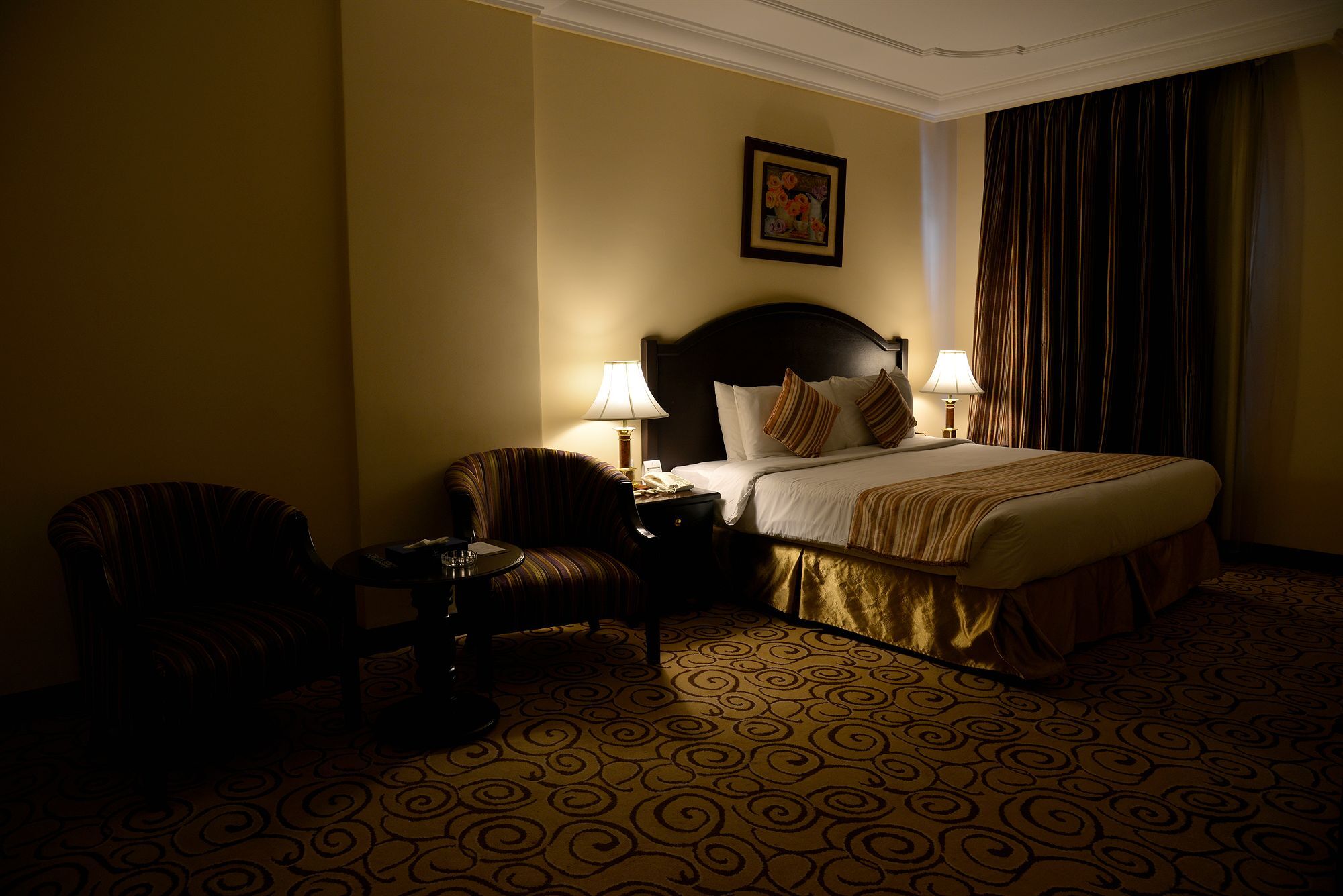 فندق أجنحة طيبة المدينة المدينة المنورة المظهر الخارجي الصورة A room at the hotel